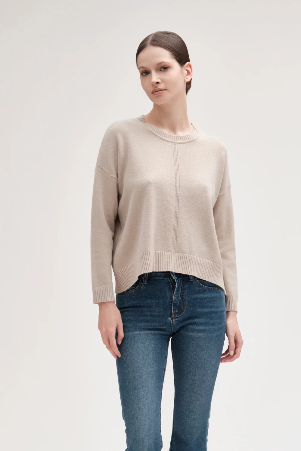 MAGLIA OVER PARICOLLO FIN.7 VISCOSA – DGF5577