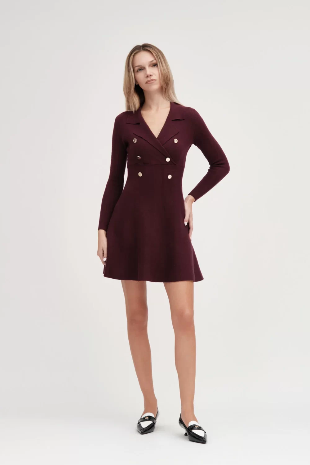 ABITO ML TU CON BOTTONI FIN.7 VISCOSA – DGF5605