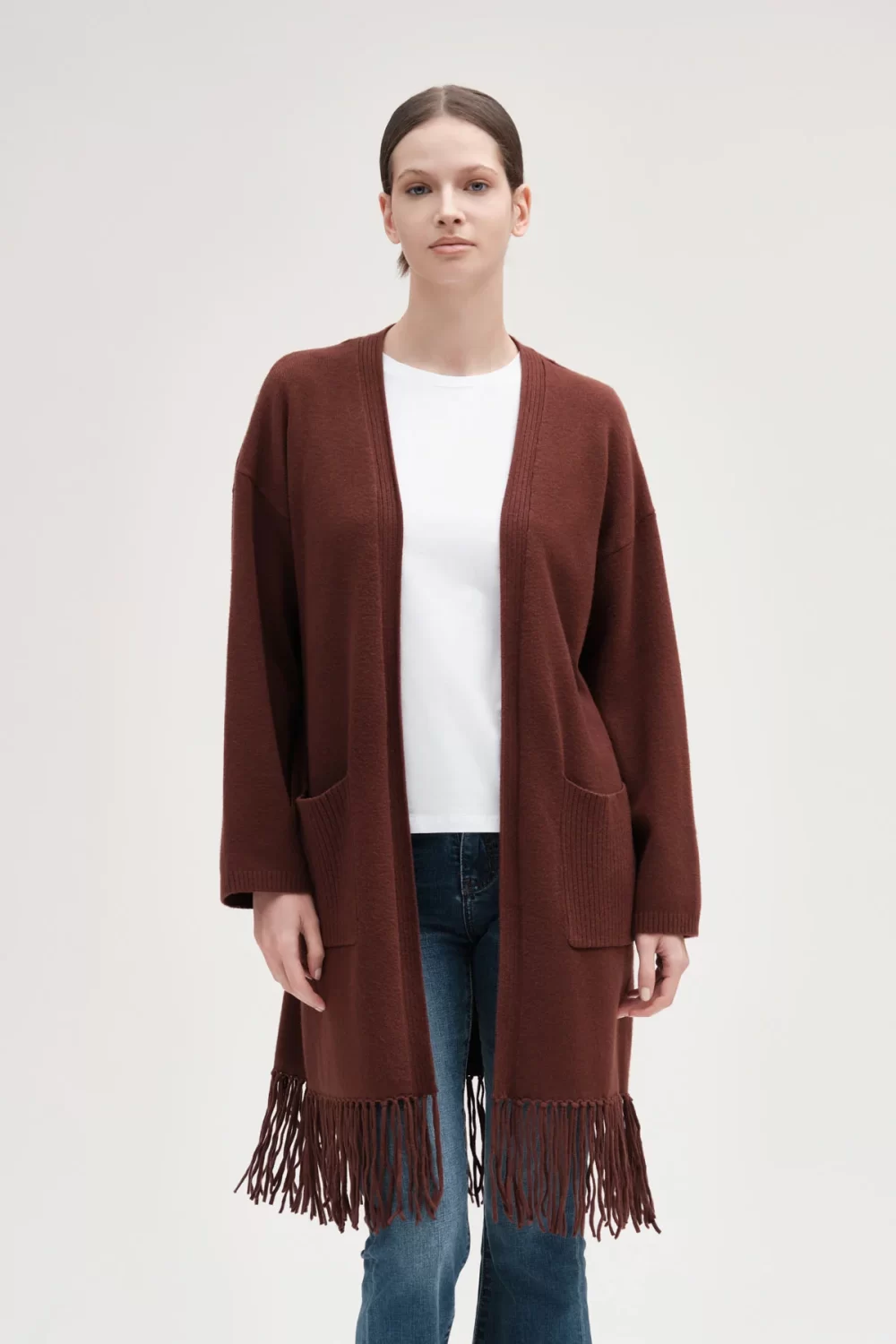 SPOLVERINO LUNGO CON FRANGE FIN.7 VISCOSA – DGF5654