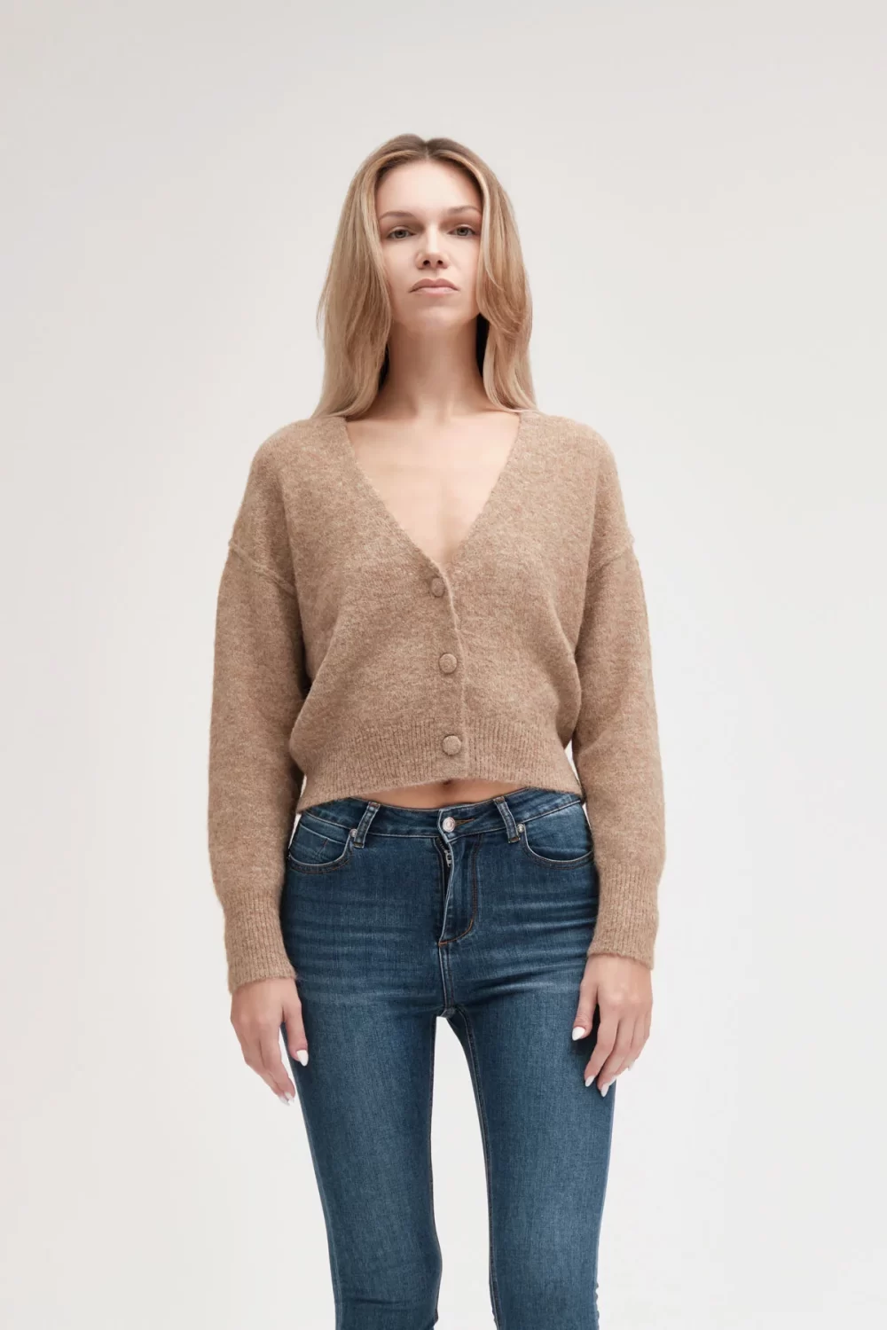 CARDIGAN FIN.7 ALPACA – DGF5665