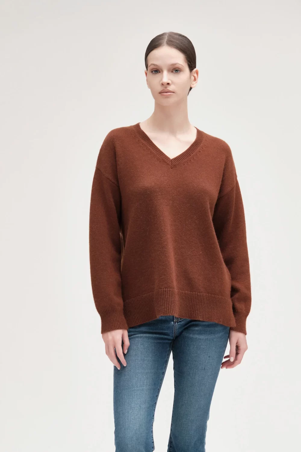 SCOLLO A V OVER FIN.7 ANGORA – DGF5667