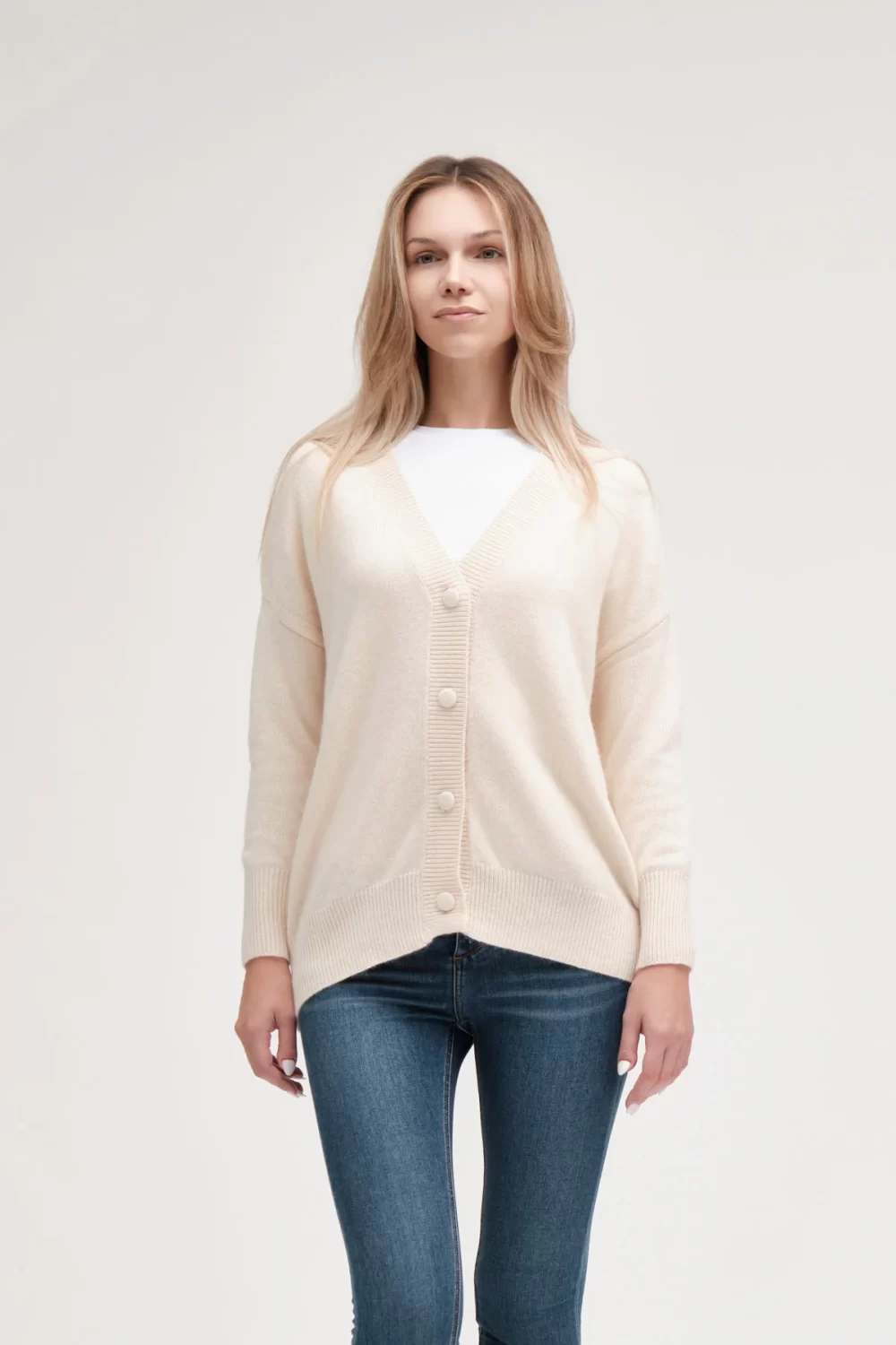 CARDIGAN OVER FIN.7 ANGORA – DGF5670