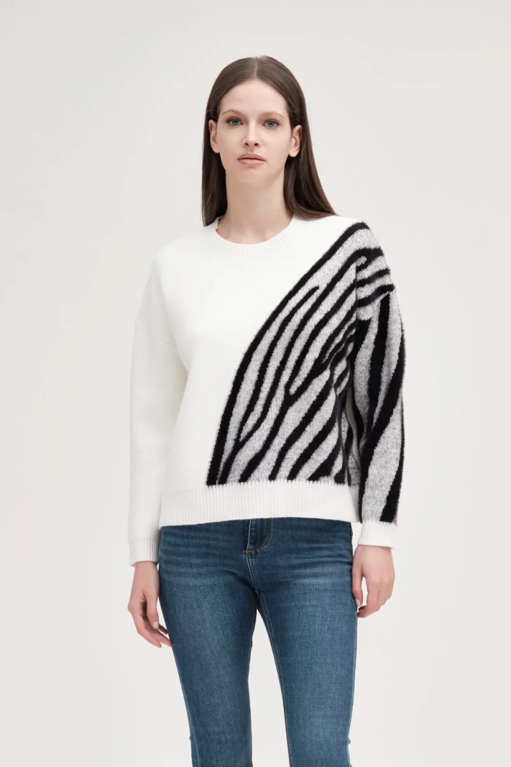 PARICOLLO OVER BICOLORE FIN.7 VISCOSA – DGF5677