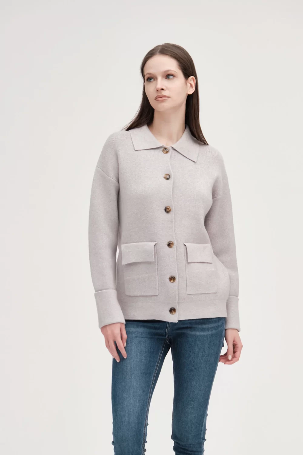 GIACCA BOTTONI E TASCHE FIN.5 VISCOSA – DGF5699