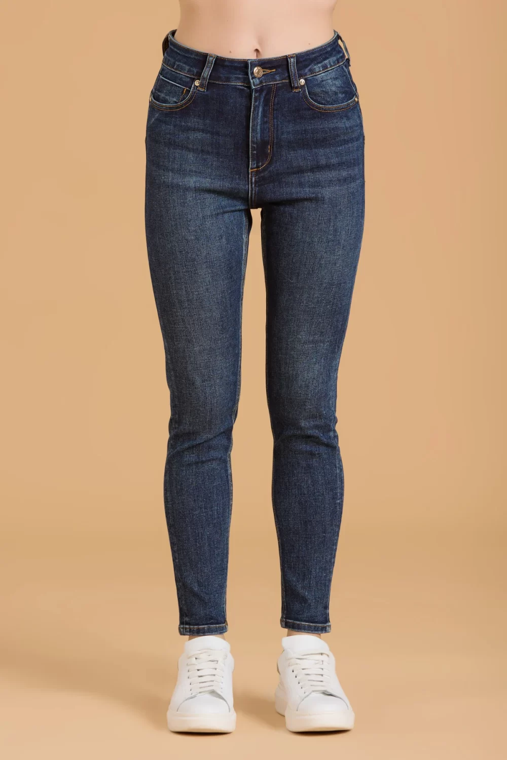 JEANS SKINNY CAPRI CON SPACCHETTI – DGF5804