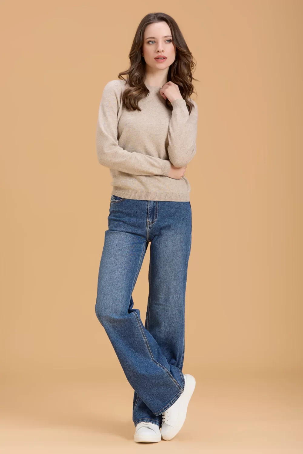 JEANS FLARE PALAZZO TEX COMFORT LAV.MEDIO – DGF5809