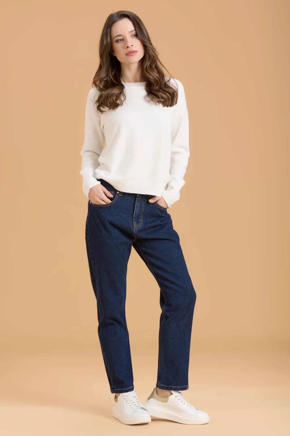 JEANS LOOSE FIT TEX COMFORT LAV.SCURO – DGF5815