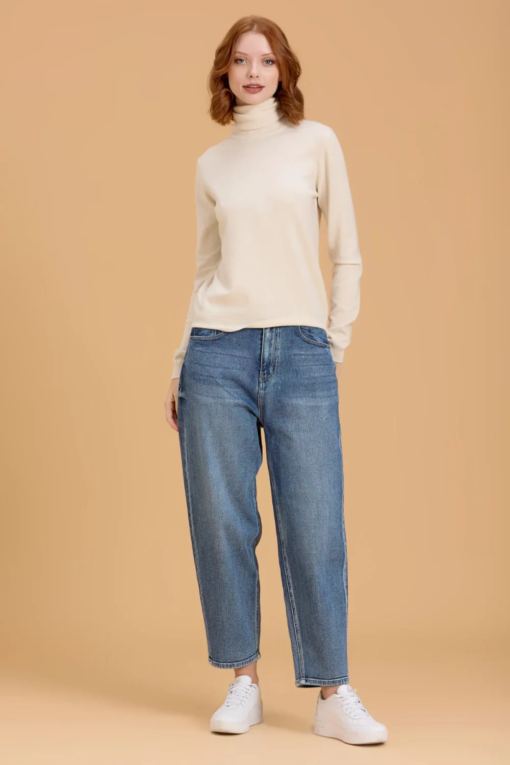 JEANS BALOON LEG TEX COMFORT LAV.MEDIO – DGF5825