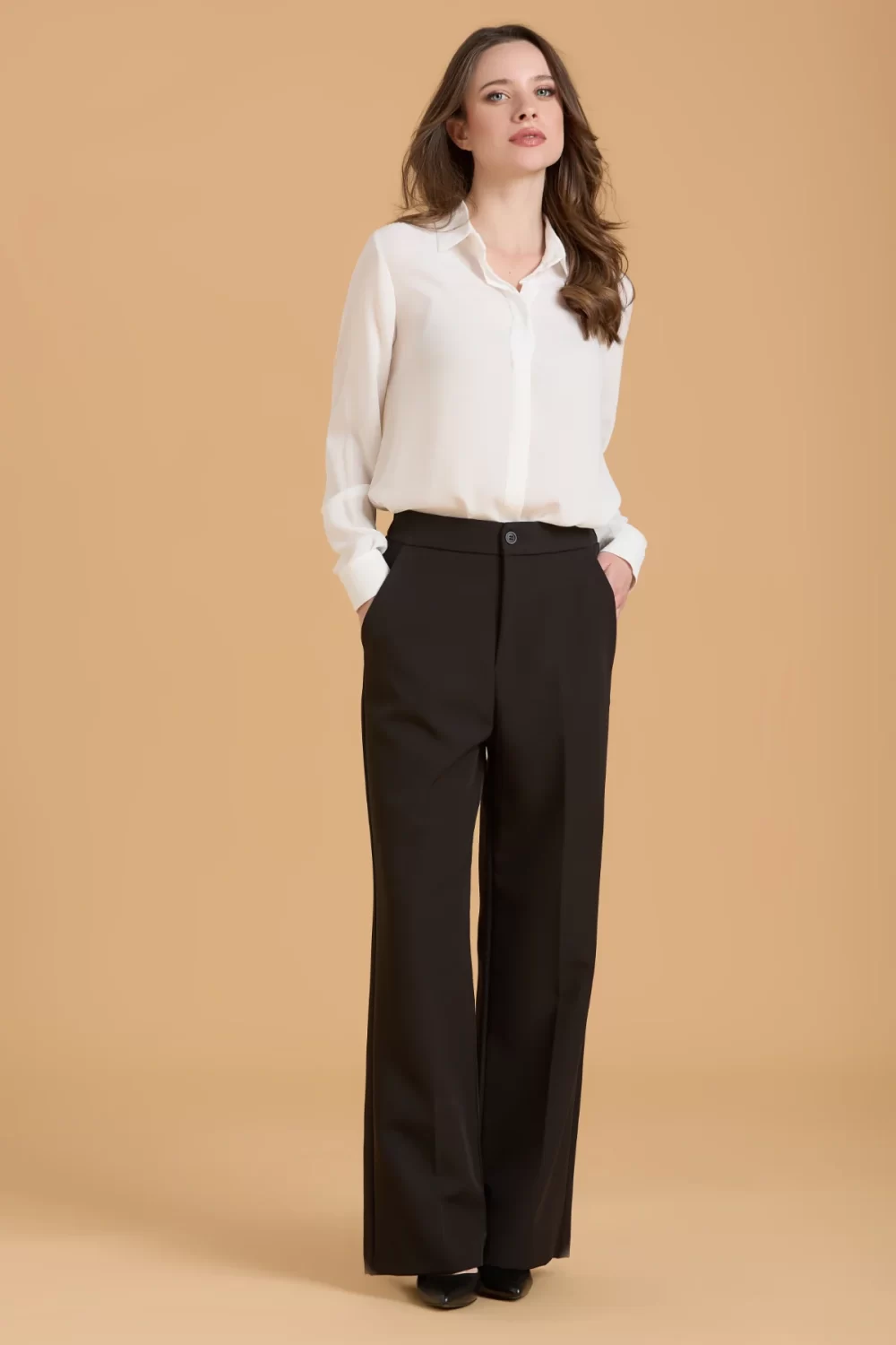 PANTAPALAZZO CON ELASTICO DIETRO BISTRETCH – DGF6034