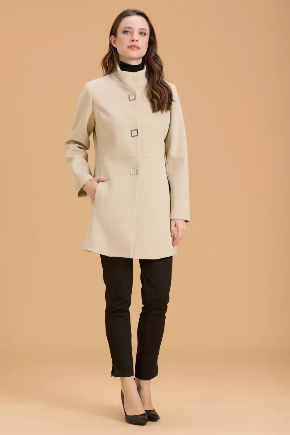 CAPPOTTO COLLO PISTAGNA BOTTONI CLIP CDH – DGF6052