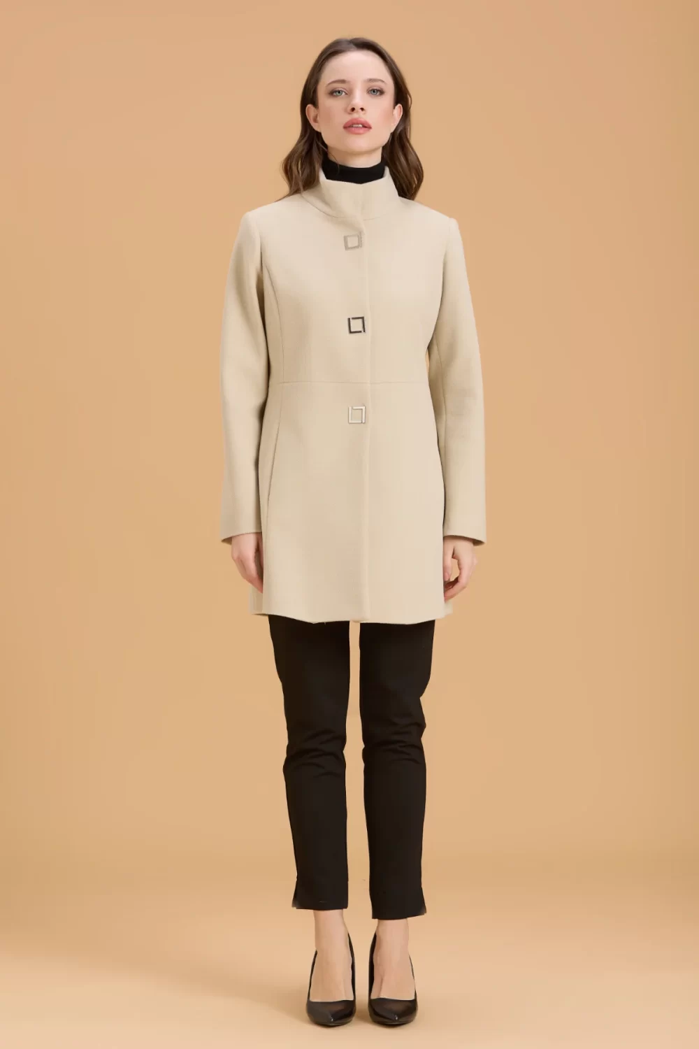 CAPPOTTO COLLO PISTAGNA BOTTONI CLIP CDH – DGF6052