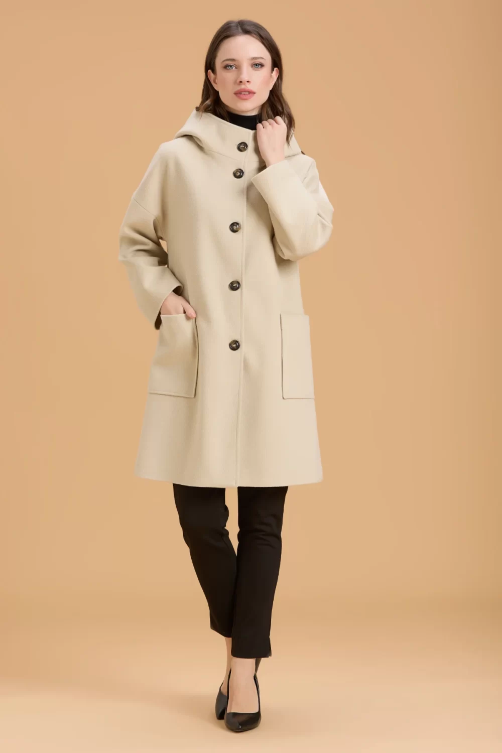 CAPPOTTO LUNGO CON TASCONI CDH – DGF6059