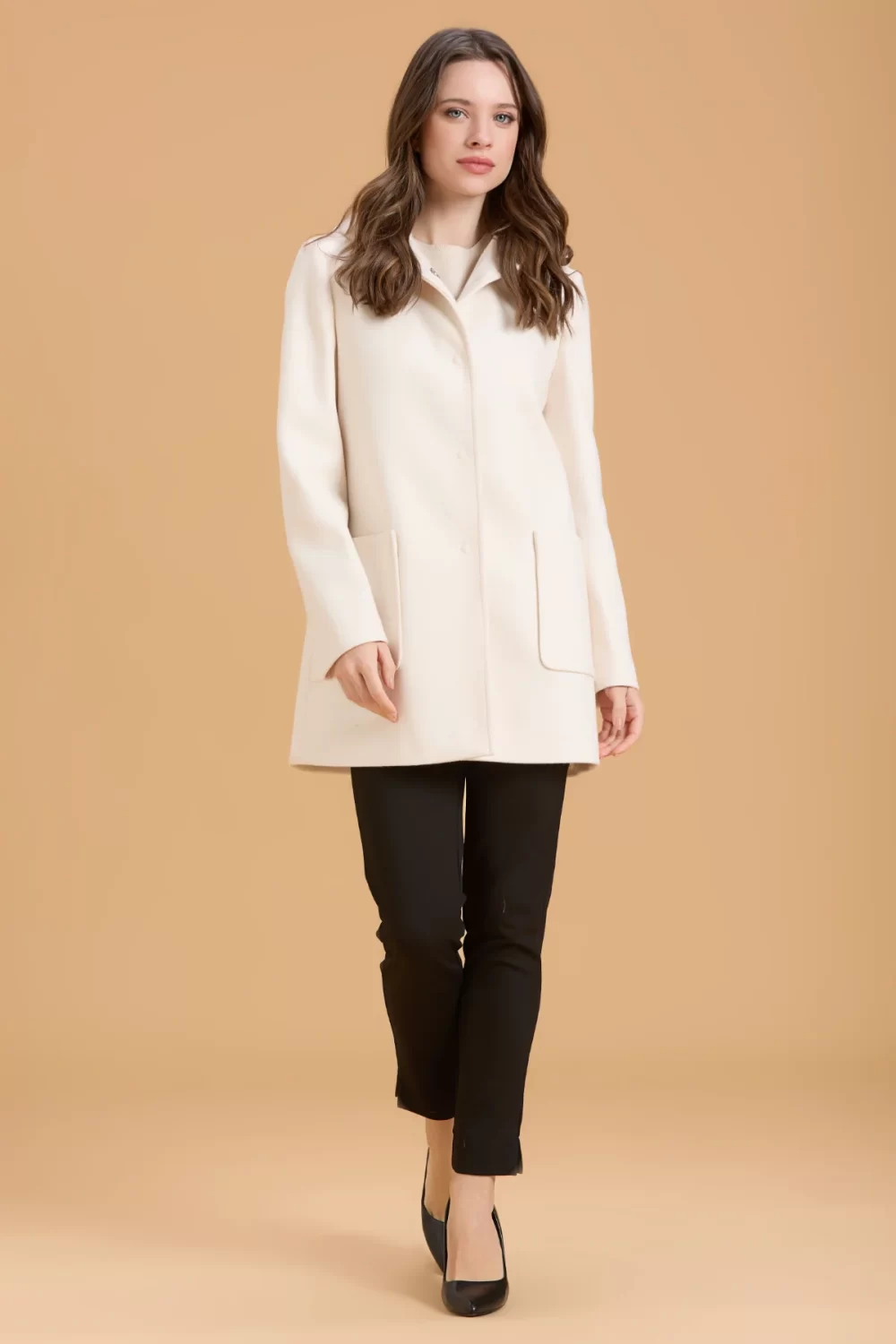 CAPPOTTO CON BOTTONI CLIP REGULAR ROBERTO – DGF6075