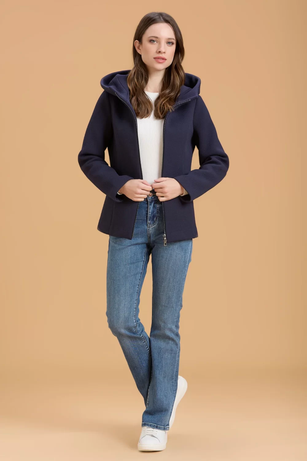 CAPPOTTO CORTO ZIP SFIANCATO TOLEDO ACCOPPIATO – DGF6081