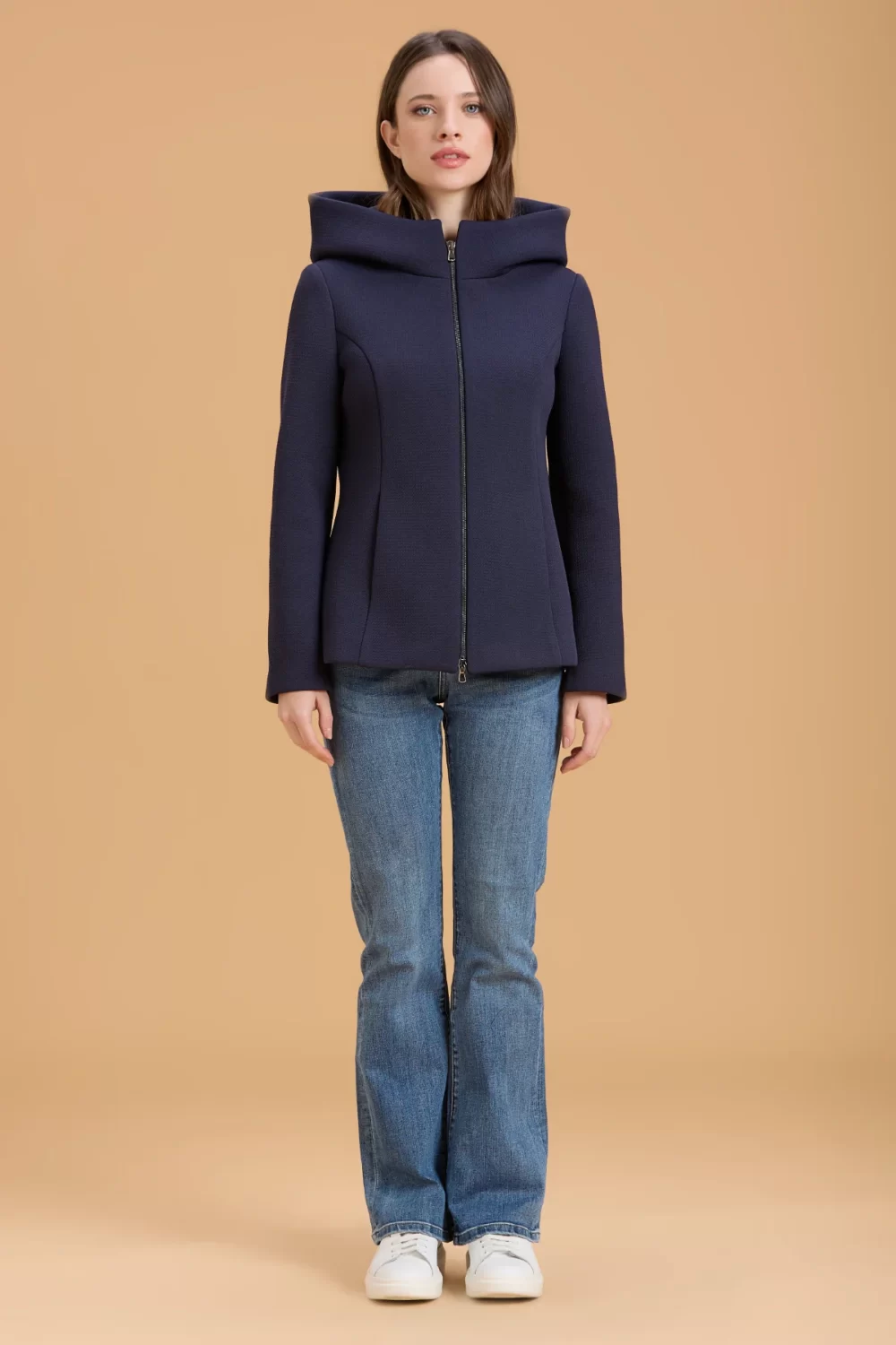 CAPPOTTO CORTO ZIP SFIANCATO TOLEDO ACCOPPIATO – DGF6081