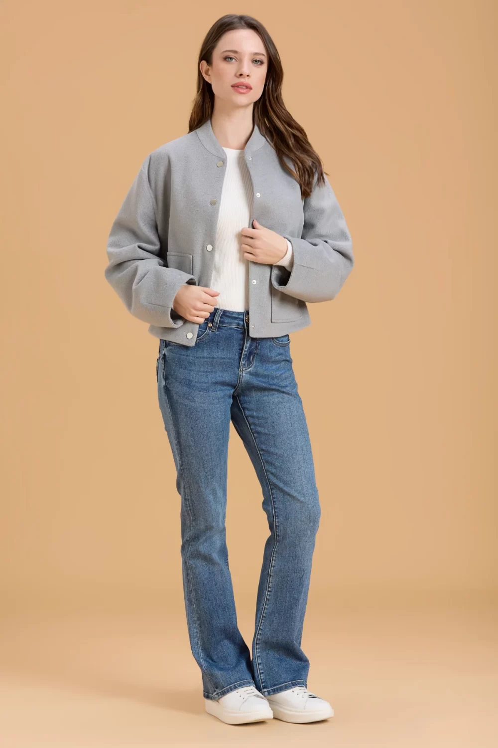 CAPPOTTO CROPPED CON CLIP CDH – DGF6082