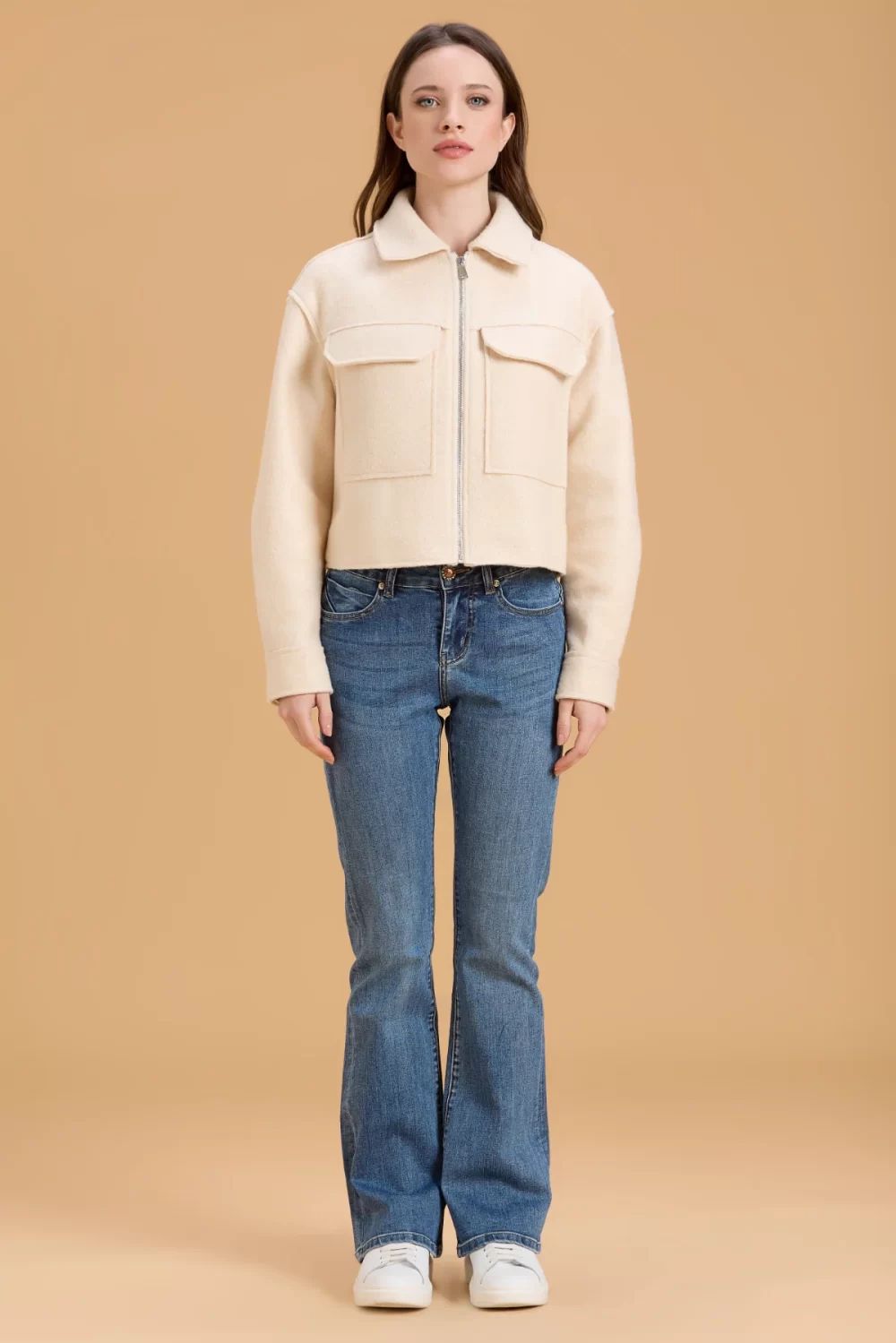 CAPPOTTO CROPPED CON TASCONI CLY001 – DGF6083