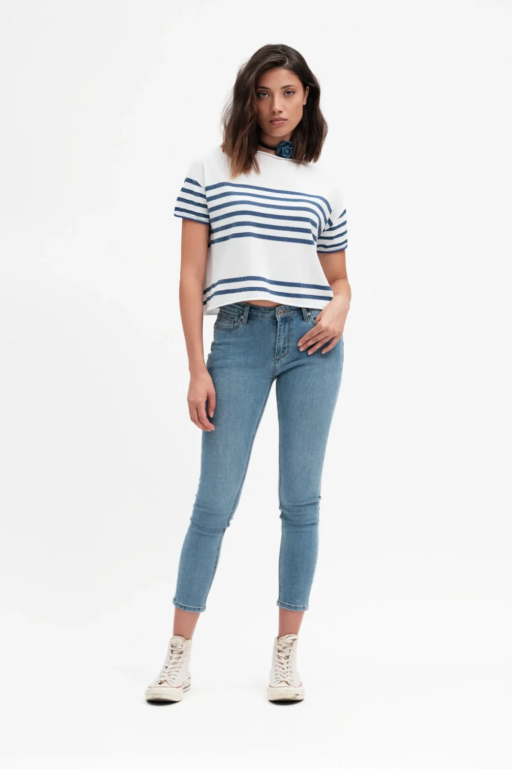 JEANS SKINNY V. BASSA LAV CHIARO – DGP7500