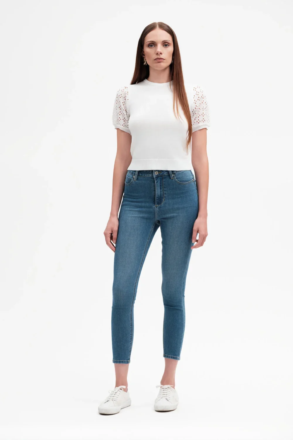 JEANS SKINNY V. ALTA LAV MEDIO – DGP7501