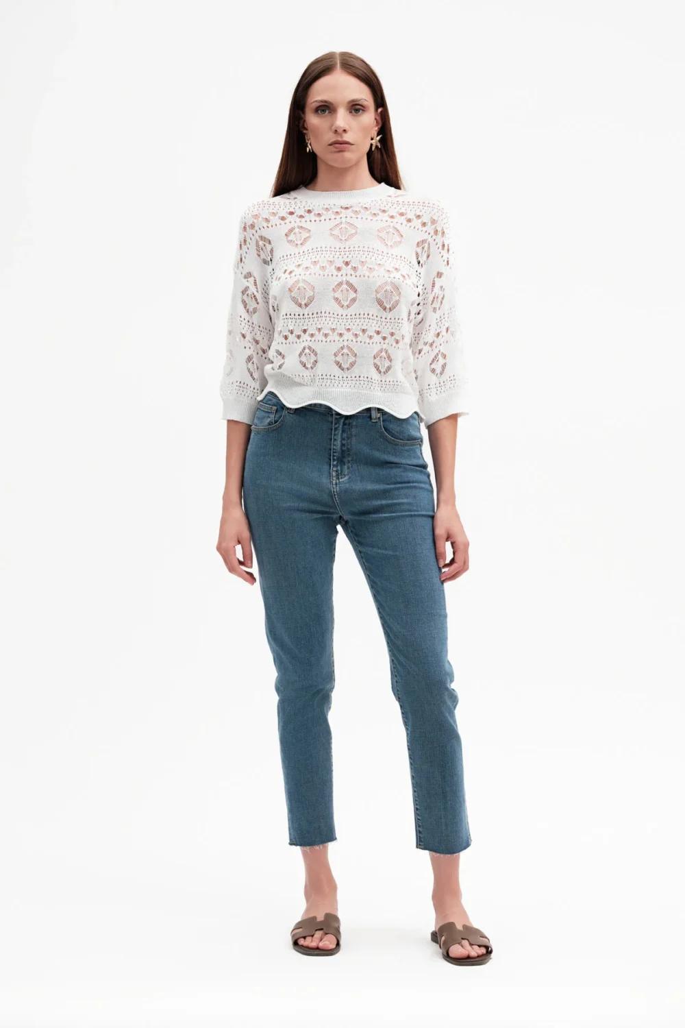 JEANS MOM SFILACCIATO TEX COMFORT LAV MEDIO – DGP7504