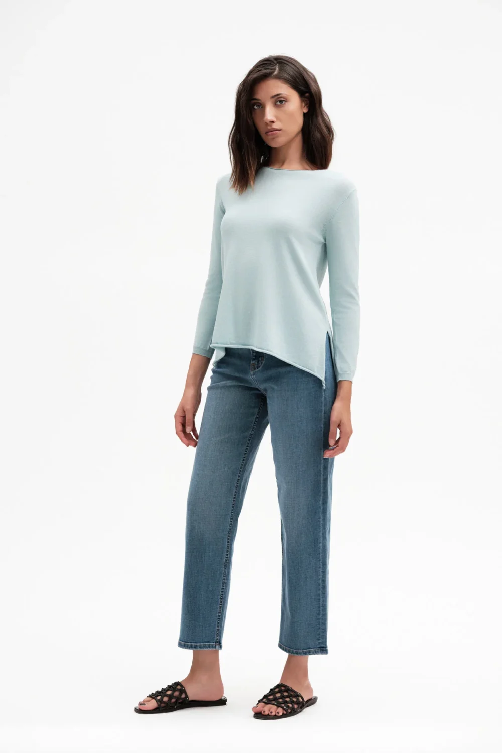 JEANS BAGGY LAV MEDIO TEXT COMFORT – DGP7519