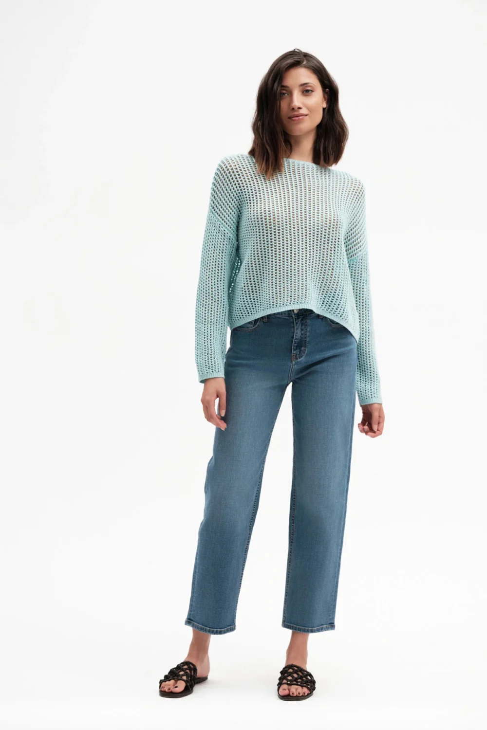 JEANS BAGGY LAV MEDIO TEXT COMFORT – DGP7519