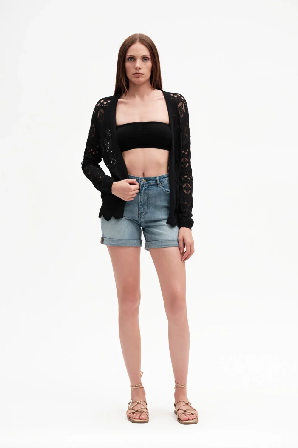 SHORT 5 TASCHE CON ABRASIONI TEX COMF – DGP7527