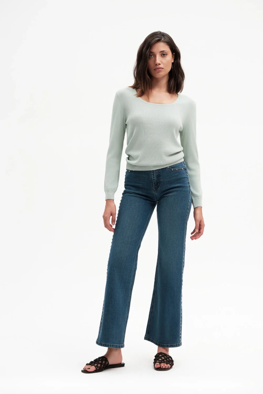 MAGLIA SCOLLO QUADRATO VISC MICRO COSTINA – DGP7604