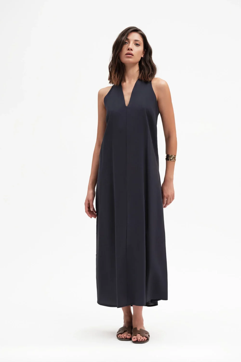 ABITO SETA LAVATA INCROCIO DIETRO – DGP7851