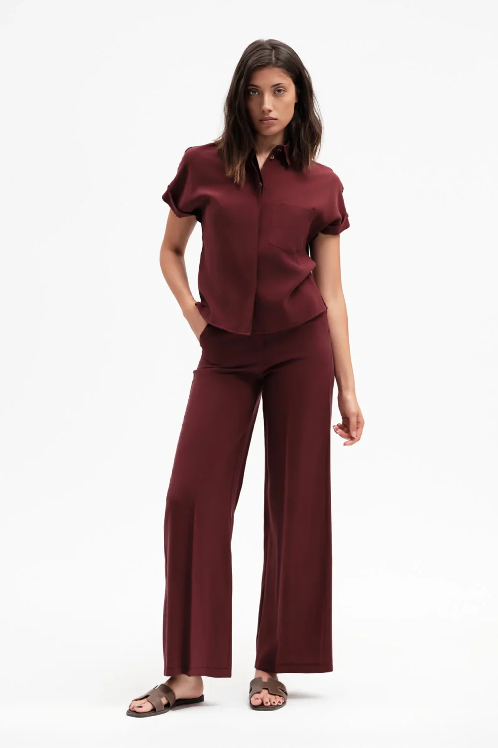 CAMICIA CORTA MM SETA LAVATA – DGP7853