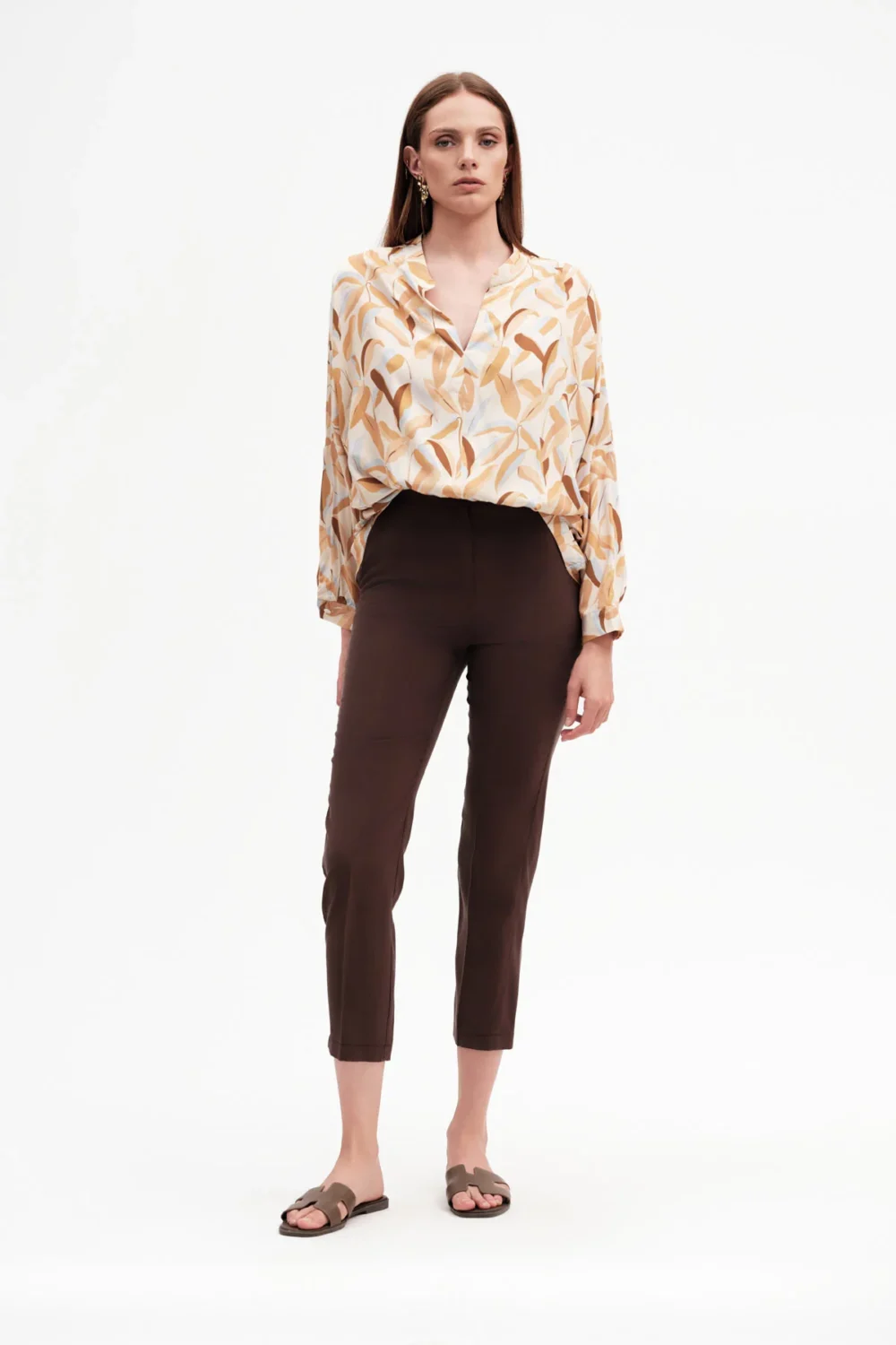 PANTALONE TASCA AMERICA SETA LAVATA – DGP7858