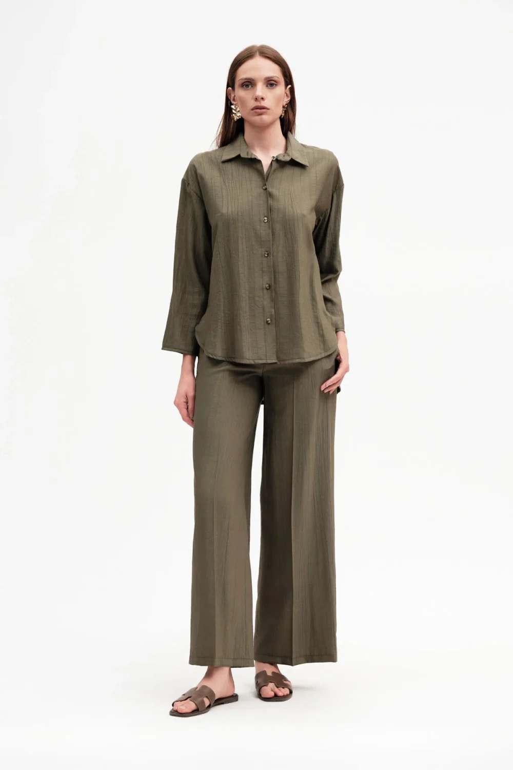 CAMICIA EGADI ASSIMETRICA MANICA LUNGA – DGP7861