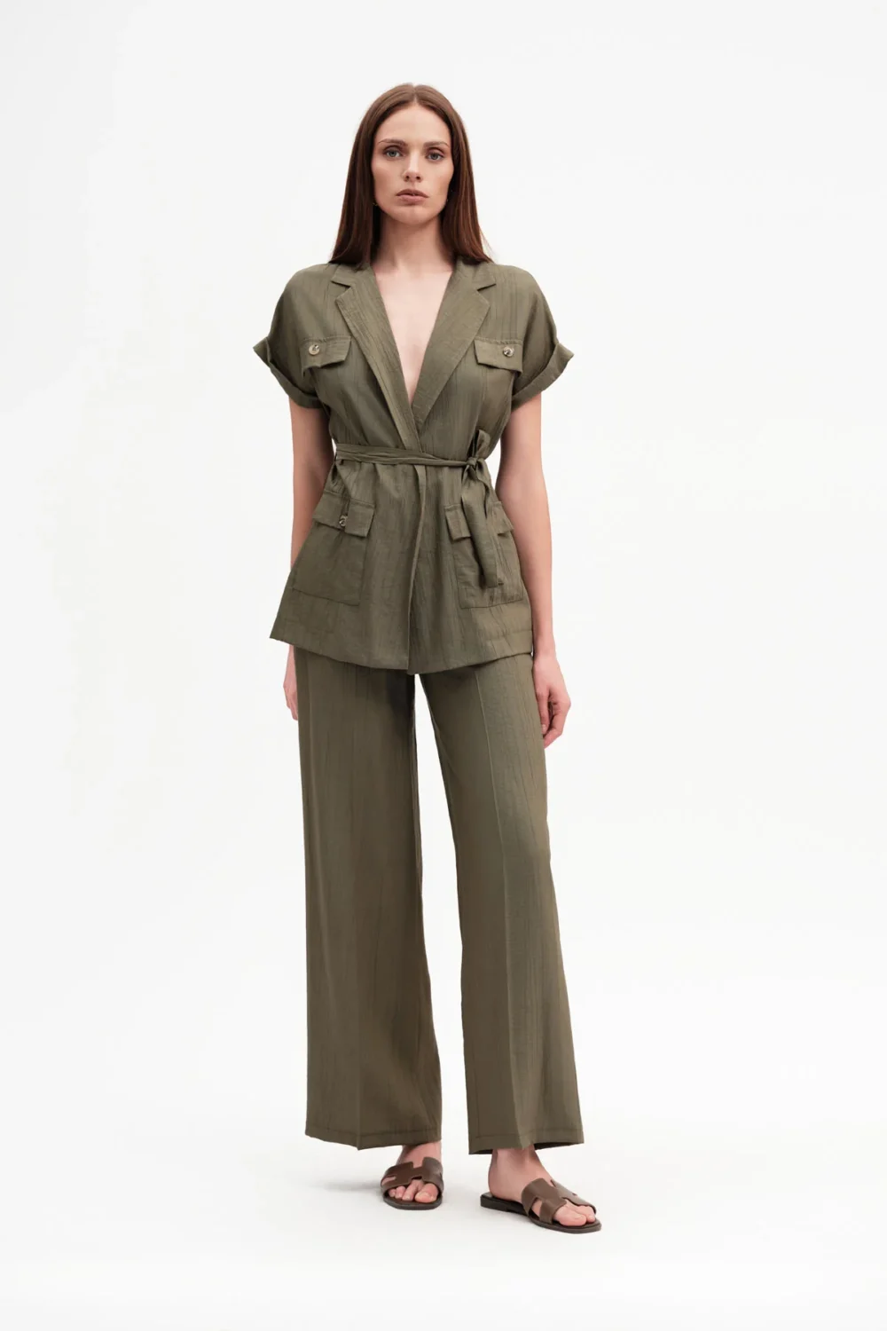 KIMONO EGADI CON PATTINE E CINTA – DGP7864