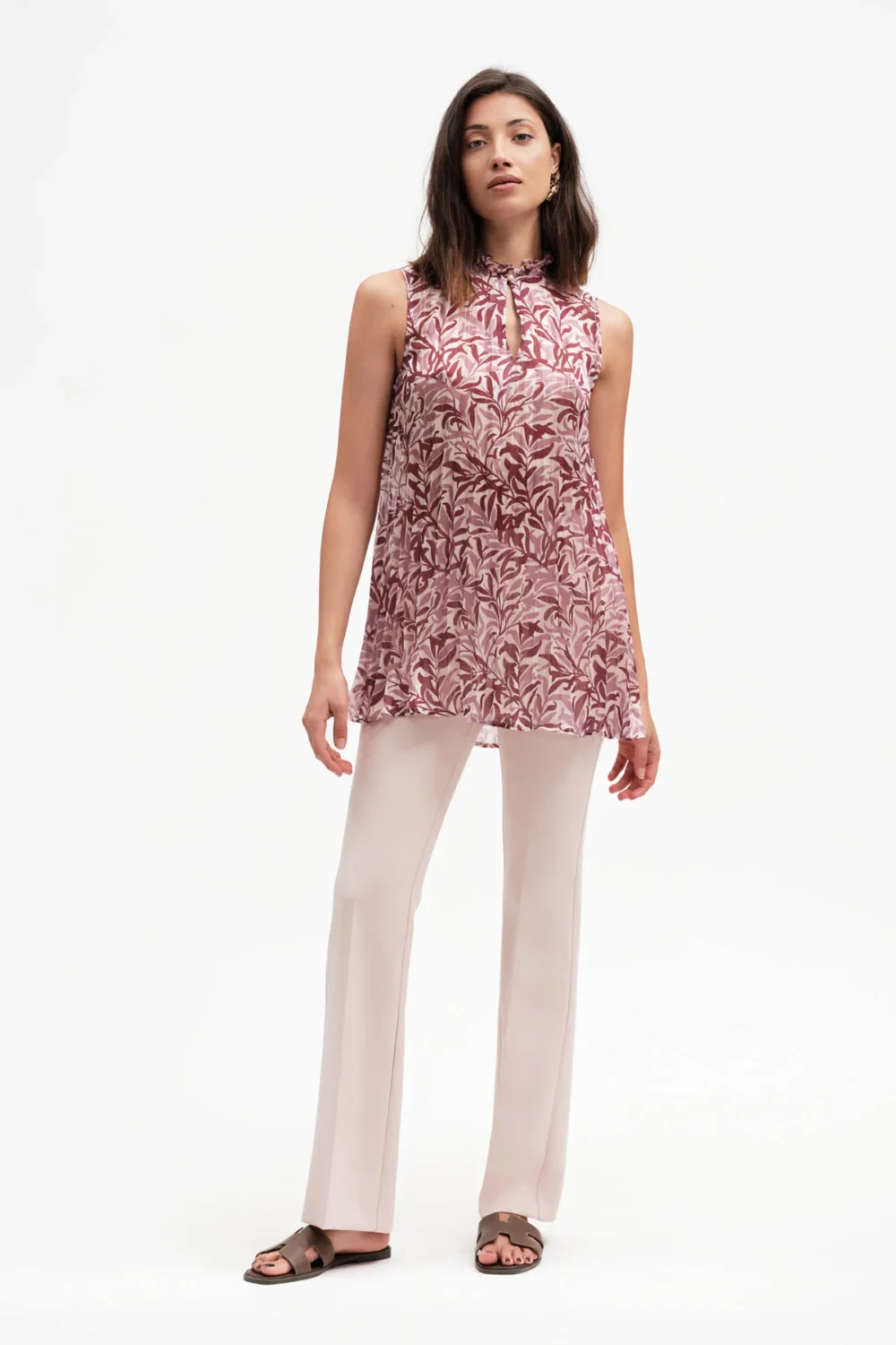 TOP LUNGO GEORGETTE – DGP8102