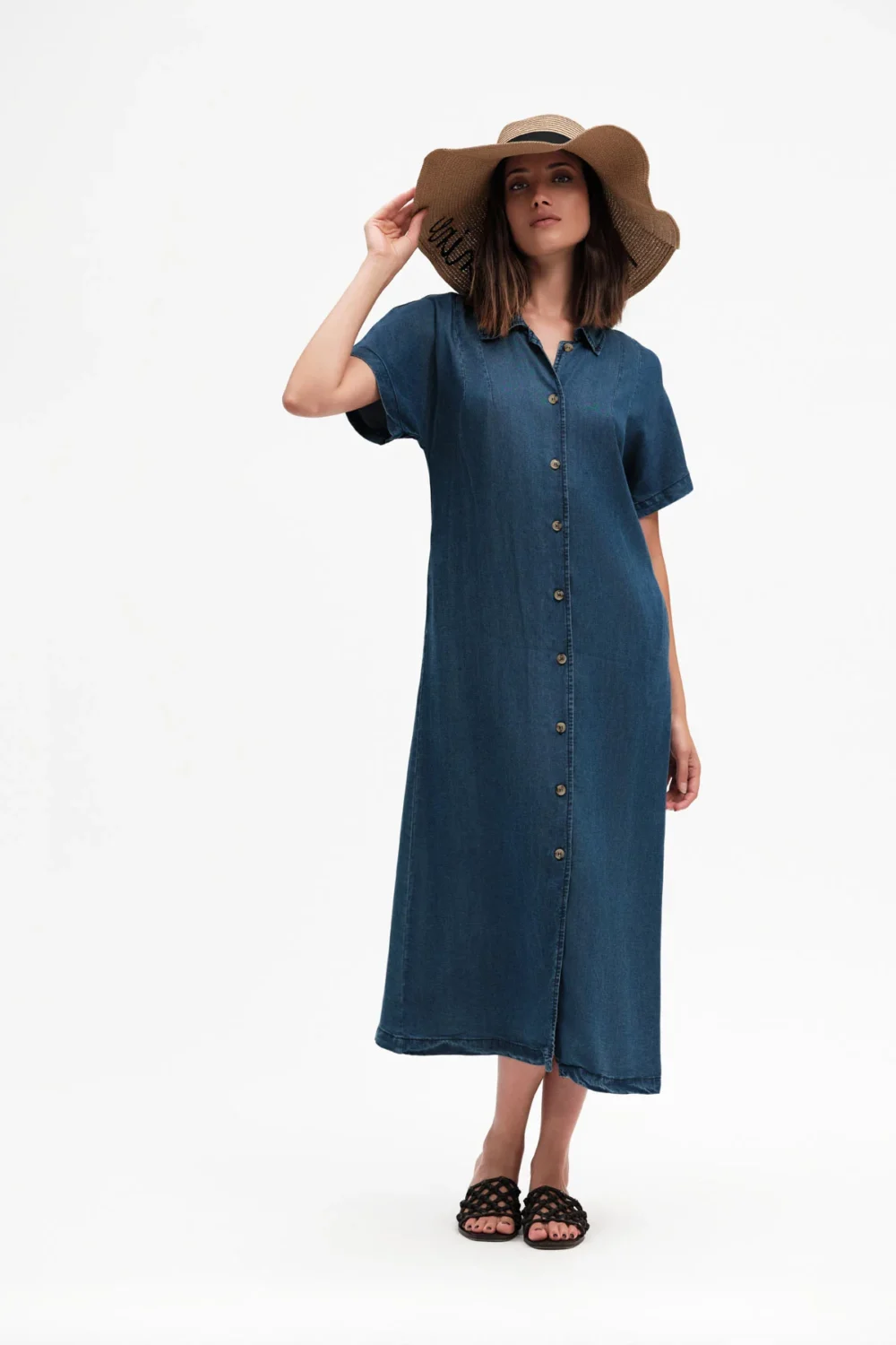 ABITO LUNGO MM CHAMBRAY – DGP7974