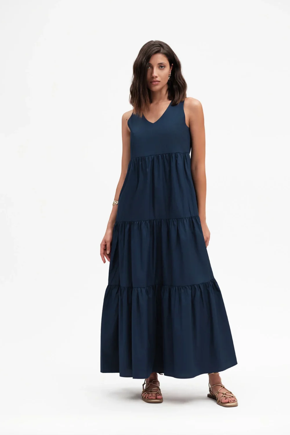 ABITO LUNGO SMANICATO POPELINE – DGP8022