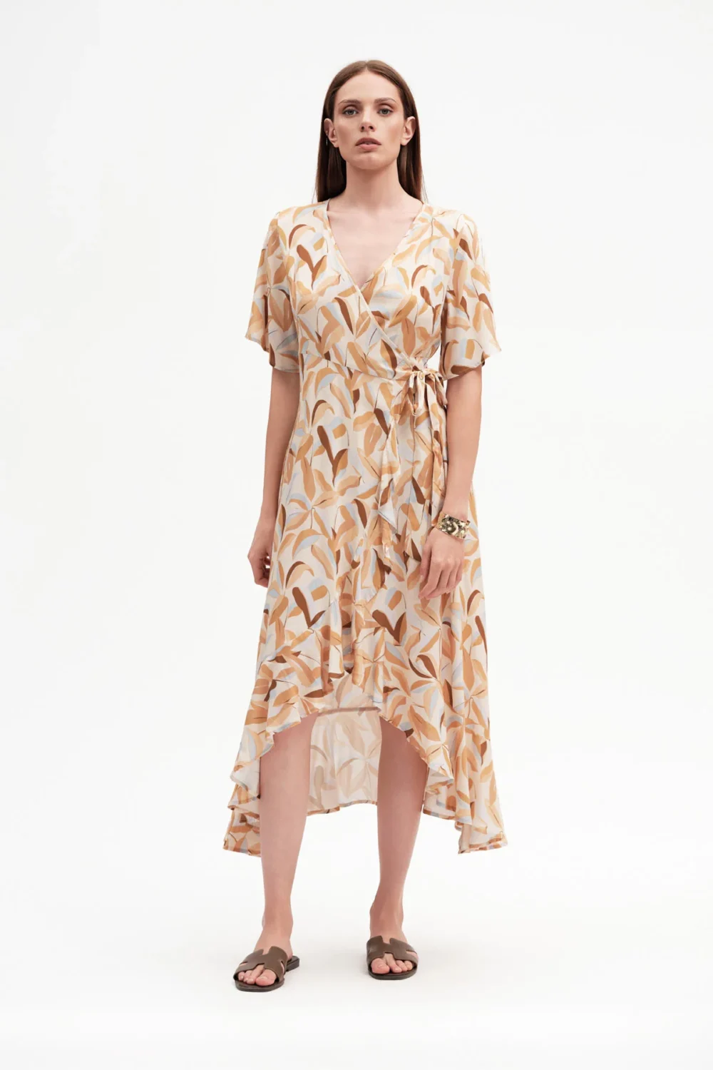 ABITO LUNGO INCROCIO VISCOSA FANTASIA – DGP8096