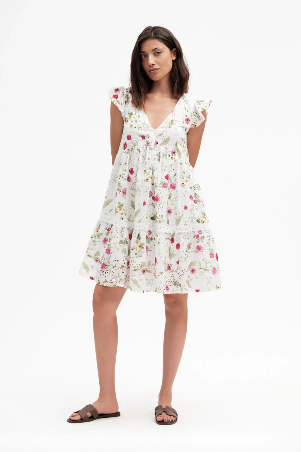 ABITO AMPIO PIZZO SANGALLO FANT FIORI – DGP8107