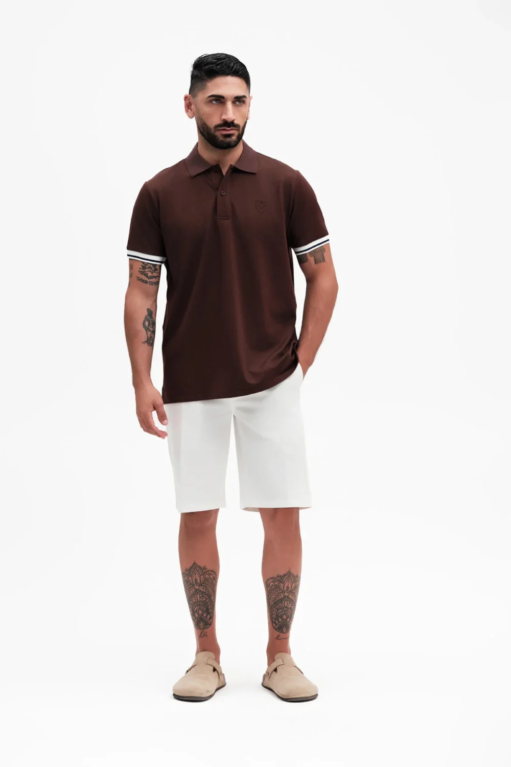 BERMUDA TA GABARDINA SLIM FIT – UGP4553
