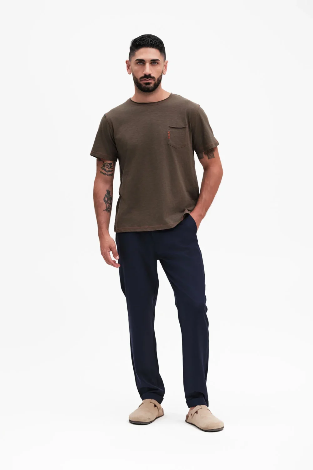 PANT CAPRI LINO VISCOSA – UGP4558