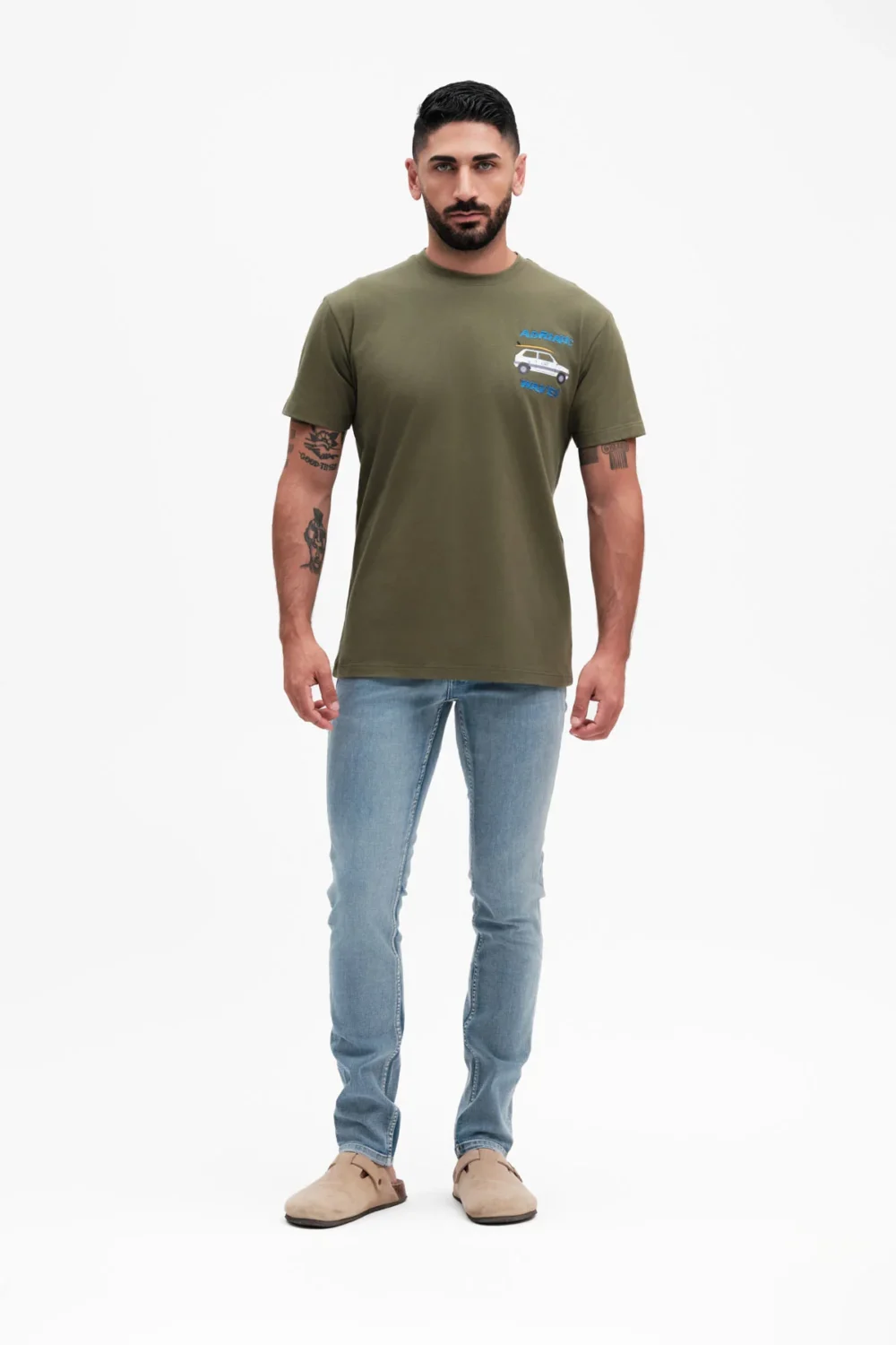 JEANS SLIM 5 TASCHE LAV CHIARO – UGP4703