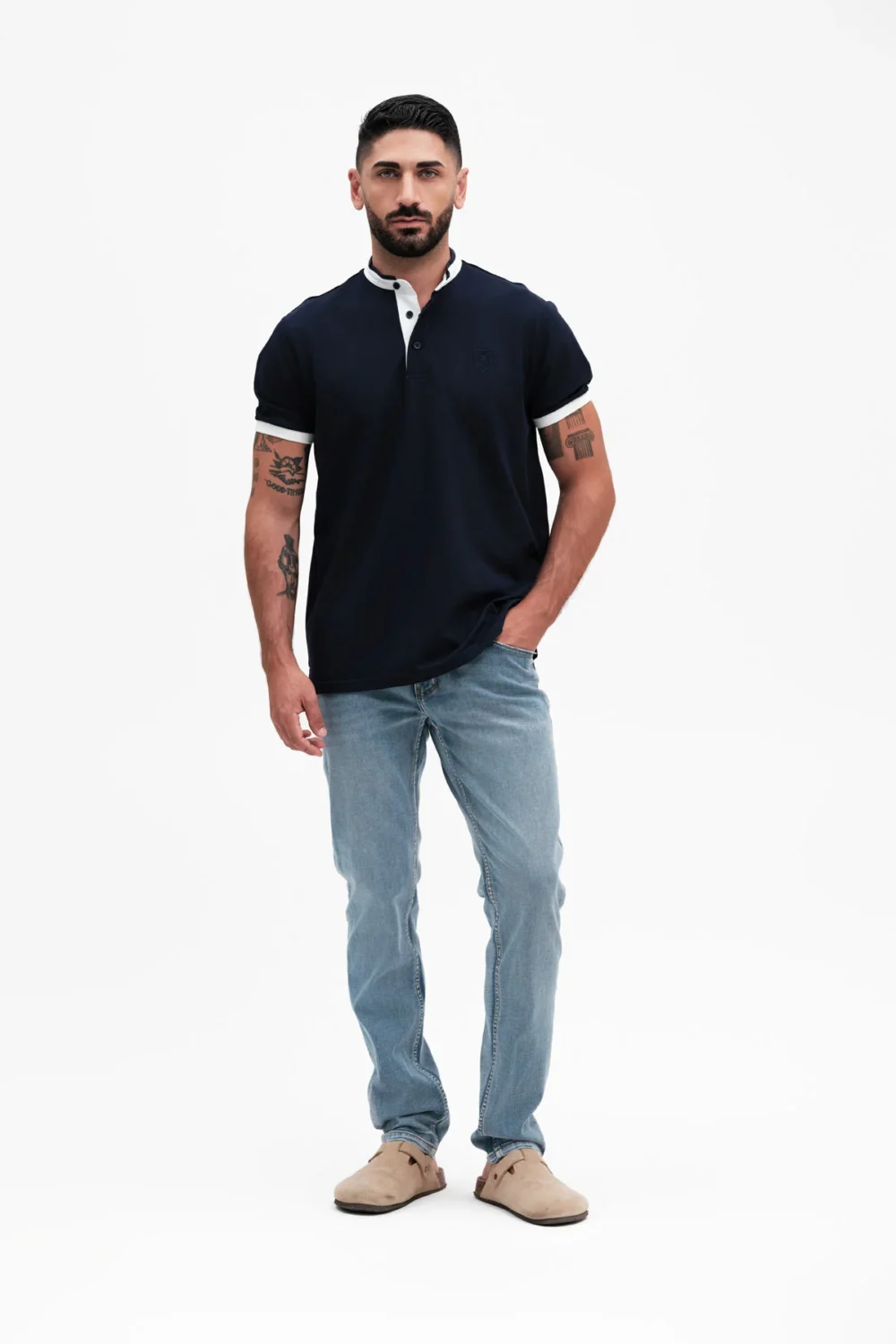 JEANS REGULAR 5 TASCHE LAV CHIARO – UGP4704