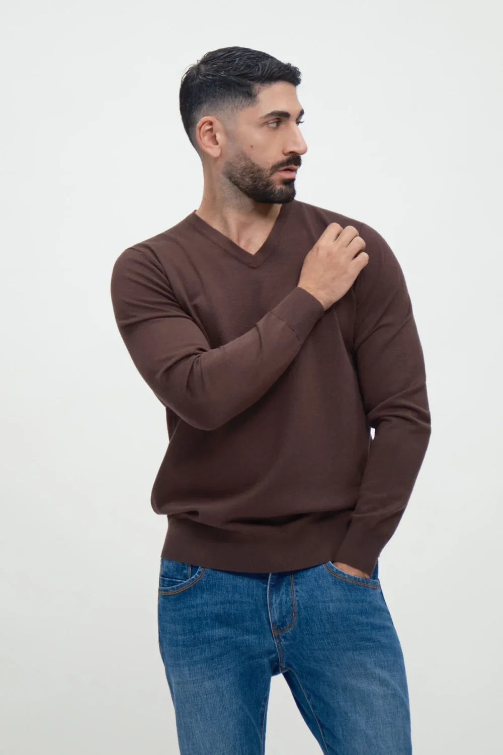 SCOLLO A V VISCOSA FIN 12 – UGF4003