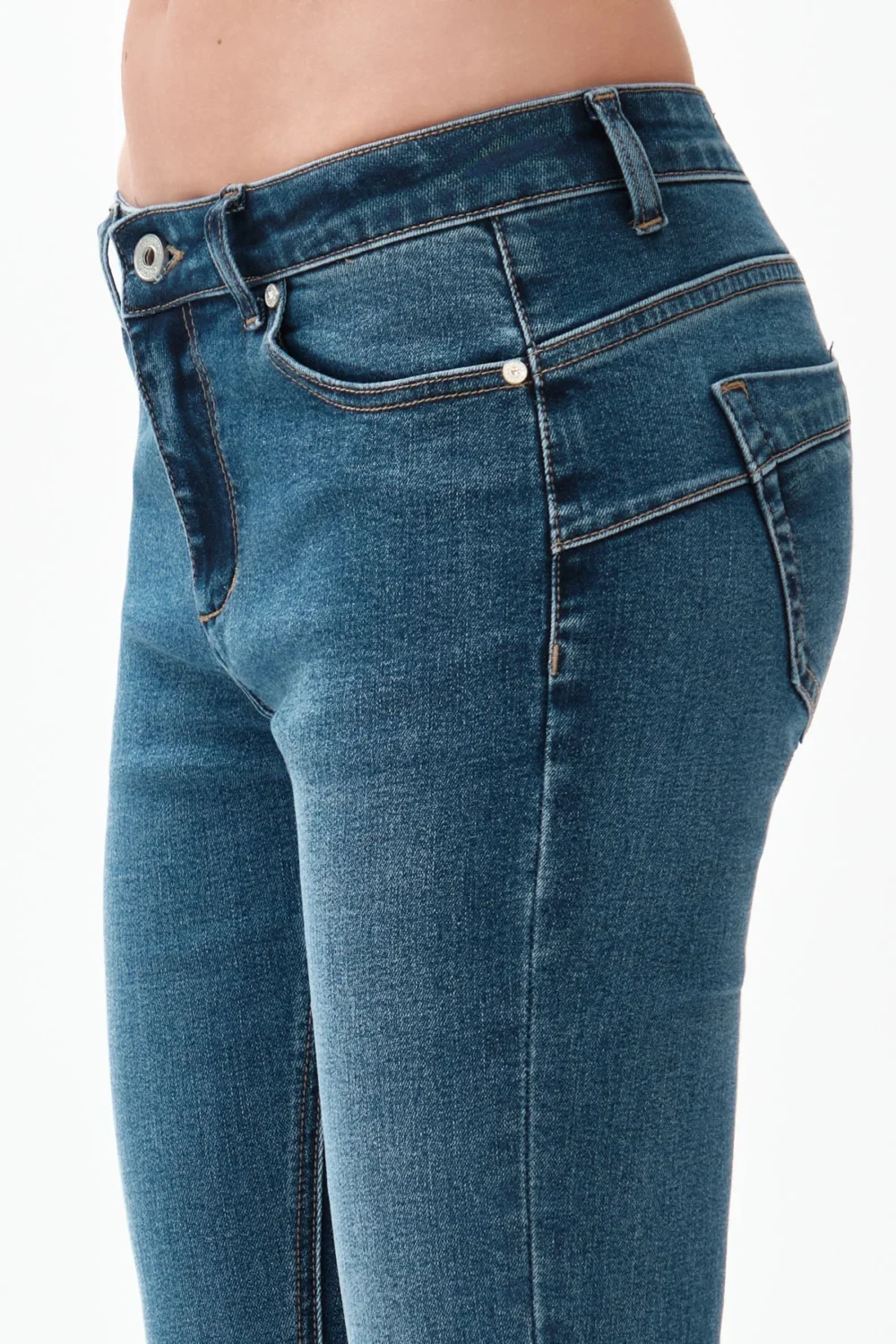 JEANS LUNA SKINNY VITA BASSA LAV MEDIO – DGF7300