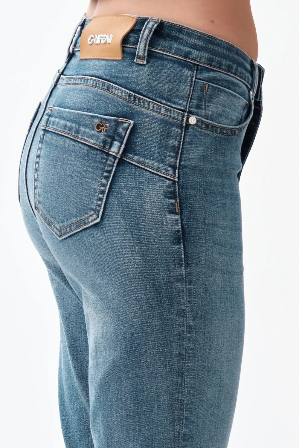 JEANS LUNA SKINNY VITA ALTA LAV MEDIO – DGF7301