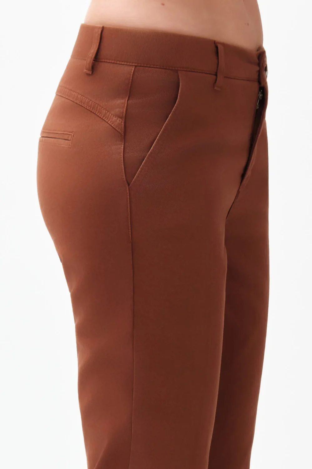 PANTALONE AURORA TASCA AMERICA GABARDINA – DGF7370
