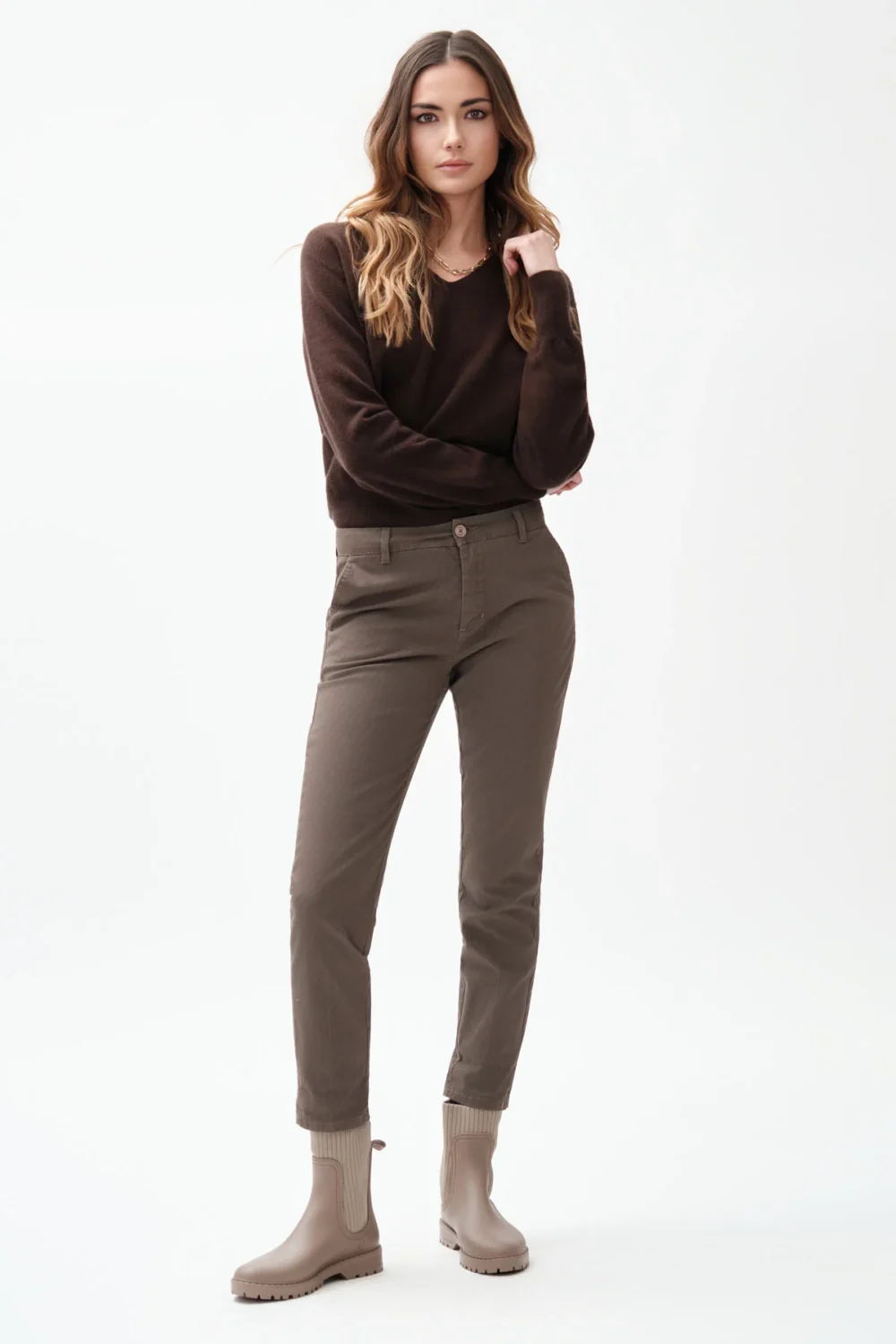 PANTALONE AURORA TA MICROFANT GABARDINA – DGF7371