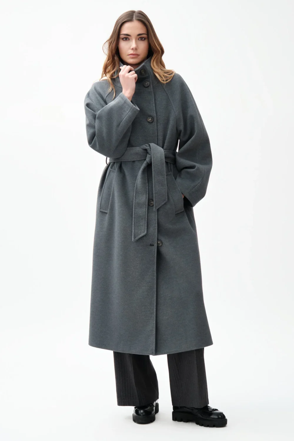 CAPP LUNGO CON CINTA COLLO PISTAGNA CDH – DGF7439