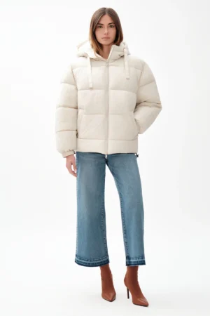 GIUBB CORTO CON CAPPUCCIO NYLON JACKET - DGF6829