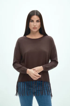 PARICOLLO CON FRANGE VISCOSA FIN 7 - DGF6945